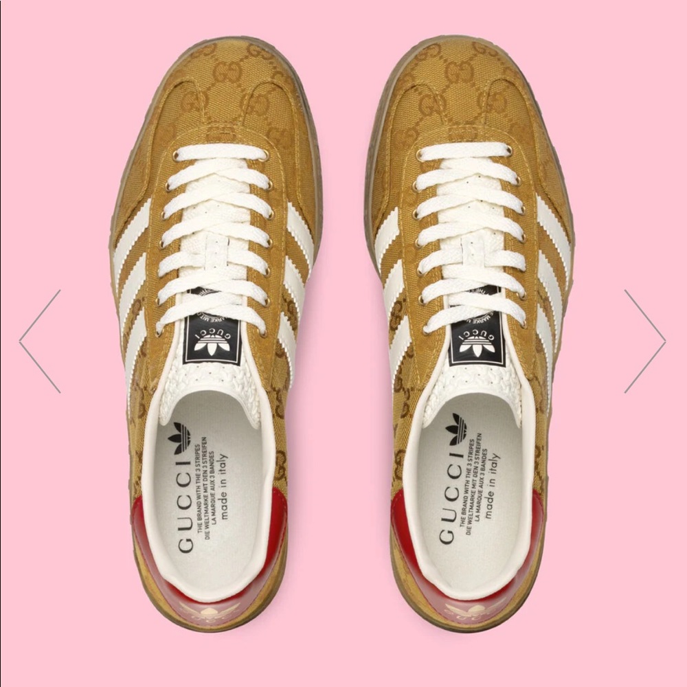 ADIDAS x GUCCI men's Gazelle sneaker - Picture 3 of 9